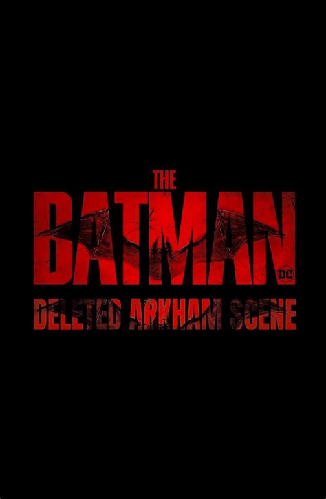 imdb the batman|the batman deleted arkham scene.